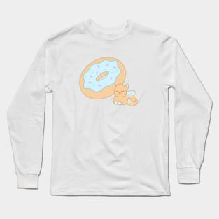 Donut Cat Long Sleeve T-Shirt